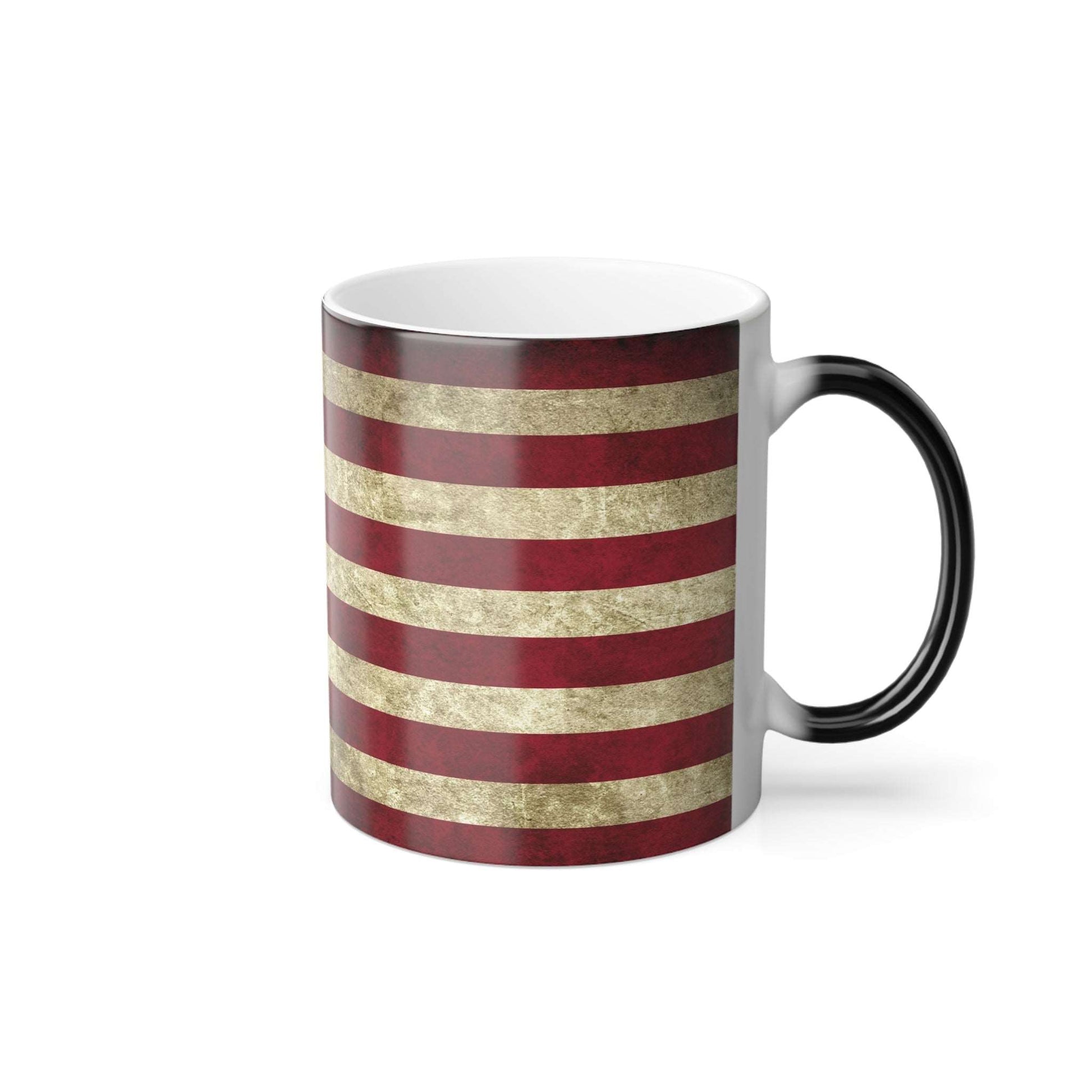 Patriotic American Flag Mug - Colour Morphing Mug