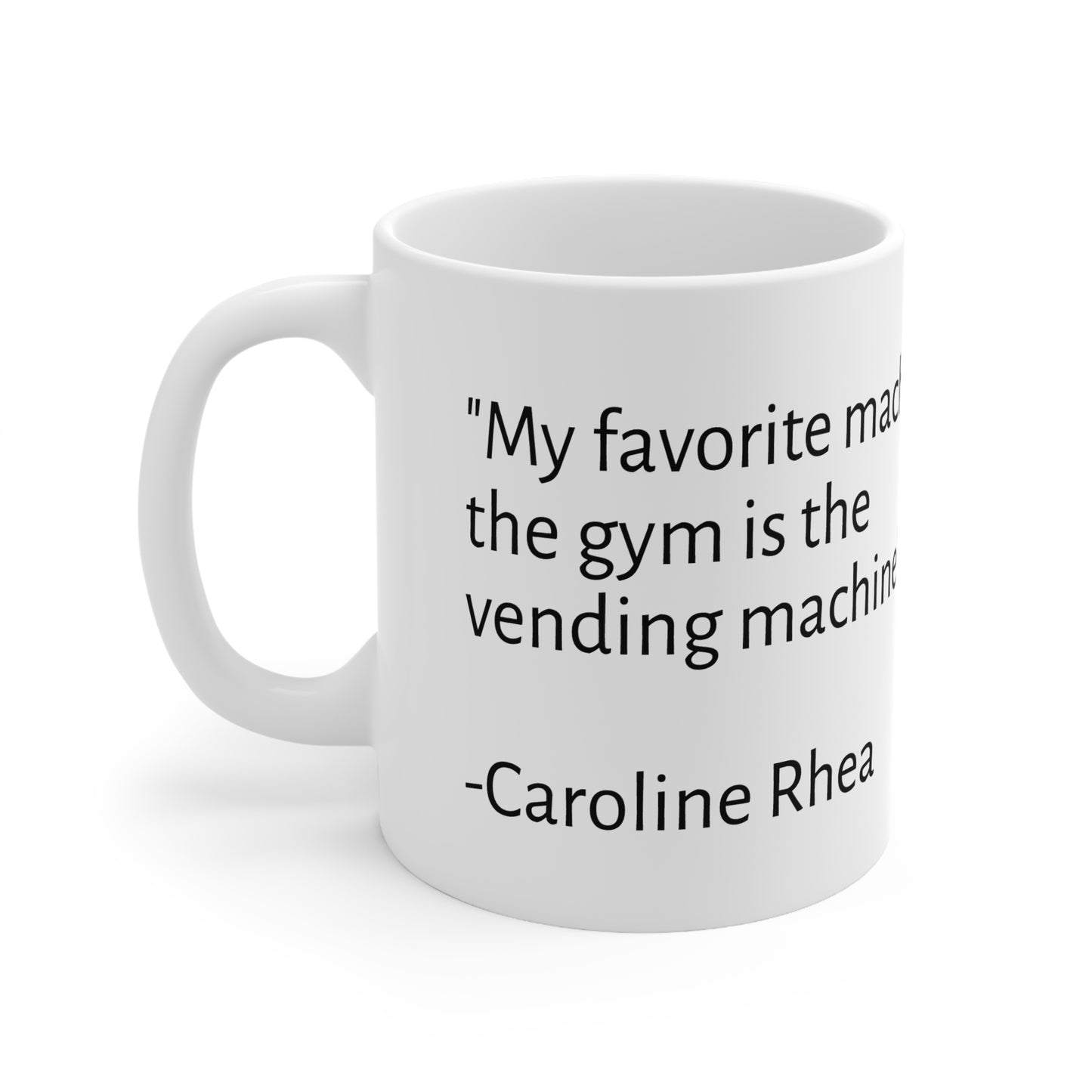 Best Machine in the Gym is The Vending Machine Coffee Mug