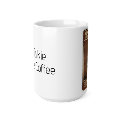 No Talkie Before Coffee Mug