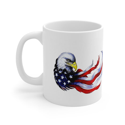 Caneca Patriótica American Eagle - Edição Limitada