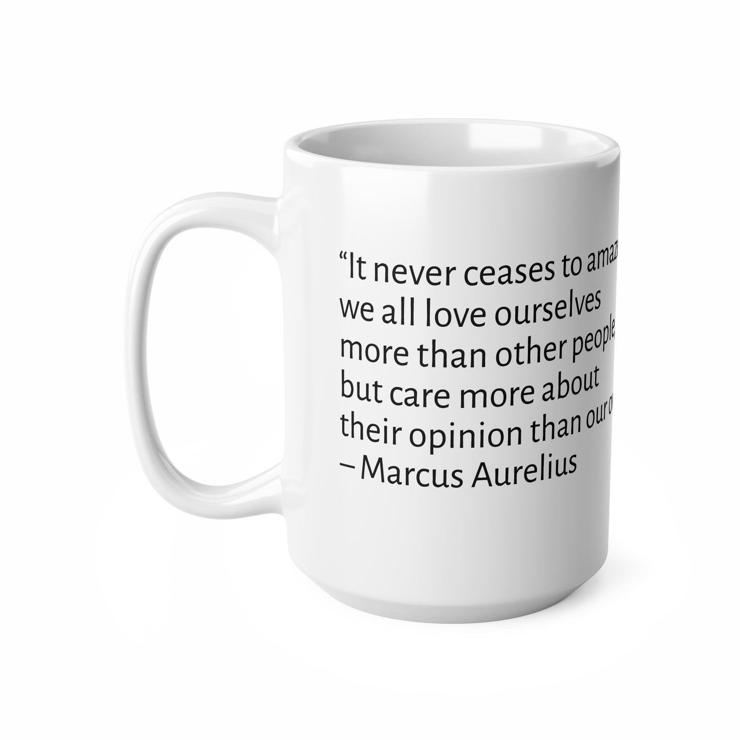 Caneca com Citações Estóicas - Aurelios