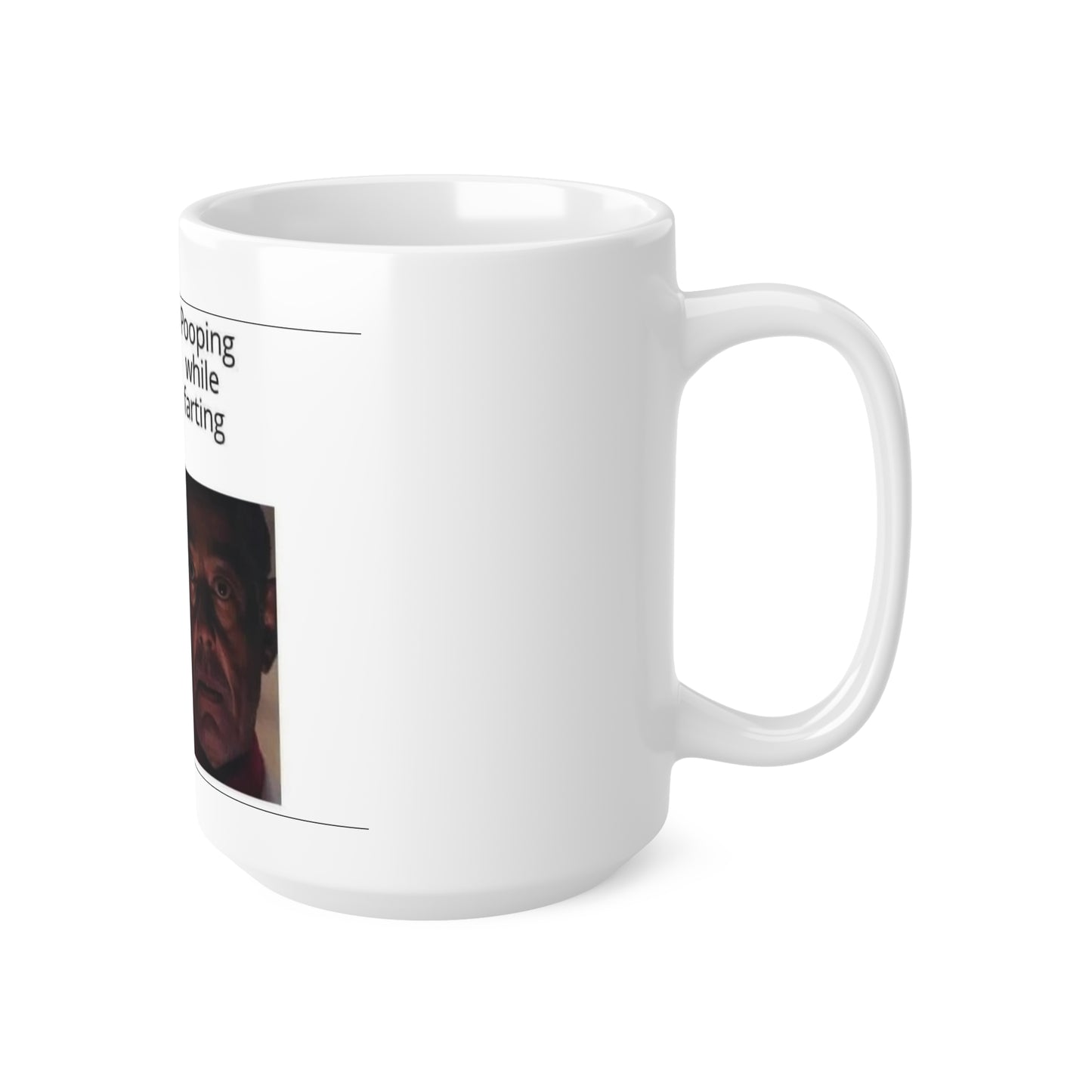 Farting While Pooping Coffee Mug