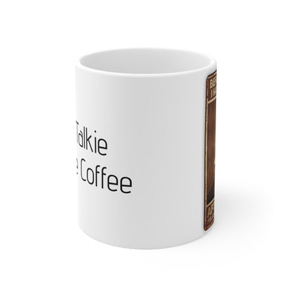 No Talkie Before Coffee Mug