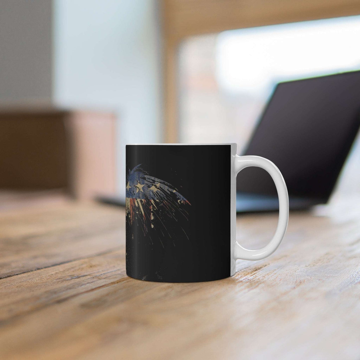 Patriotic American Flag Mug - Sip with Pride!