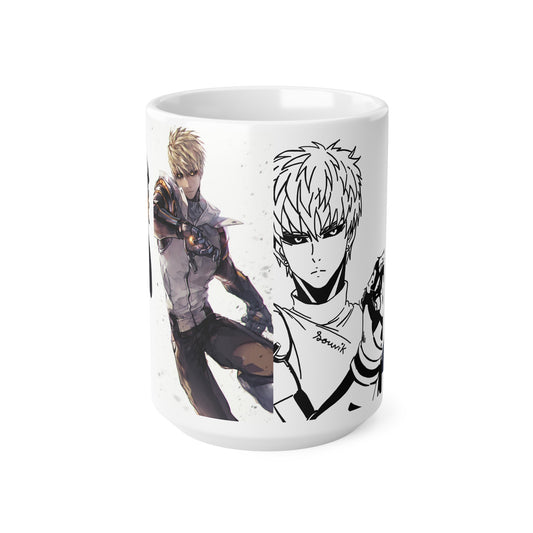 Caneca Genos, o Demônio Ciborgue