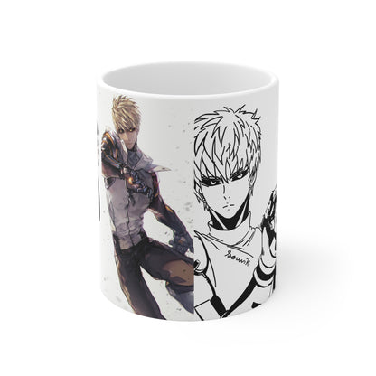 Caneca Genos, o Demônio Ciborgue