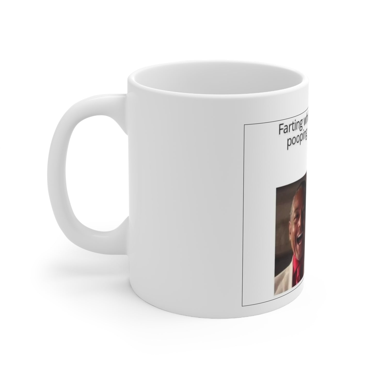 Farting While Pooping Coffee Mug