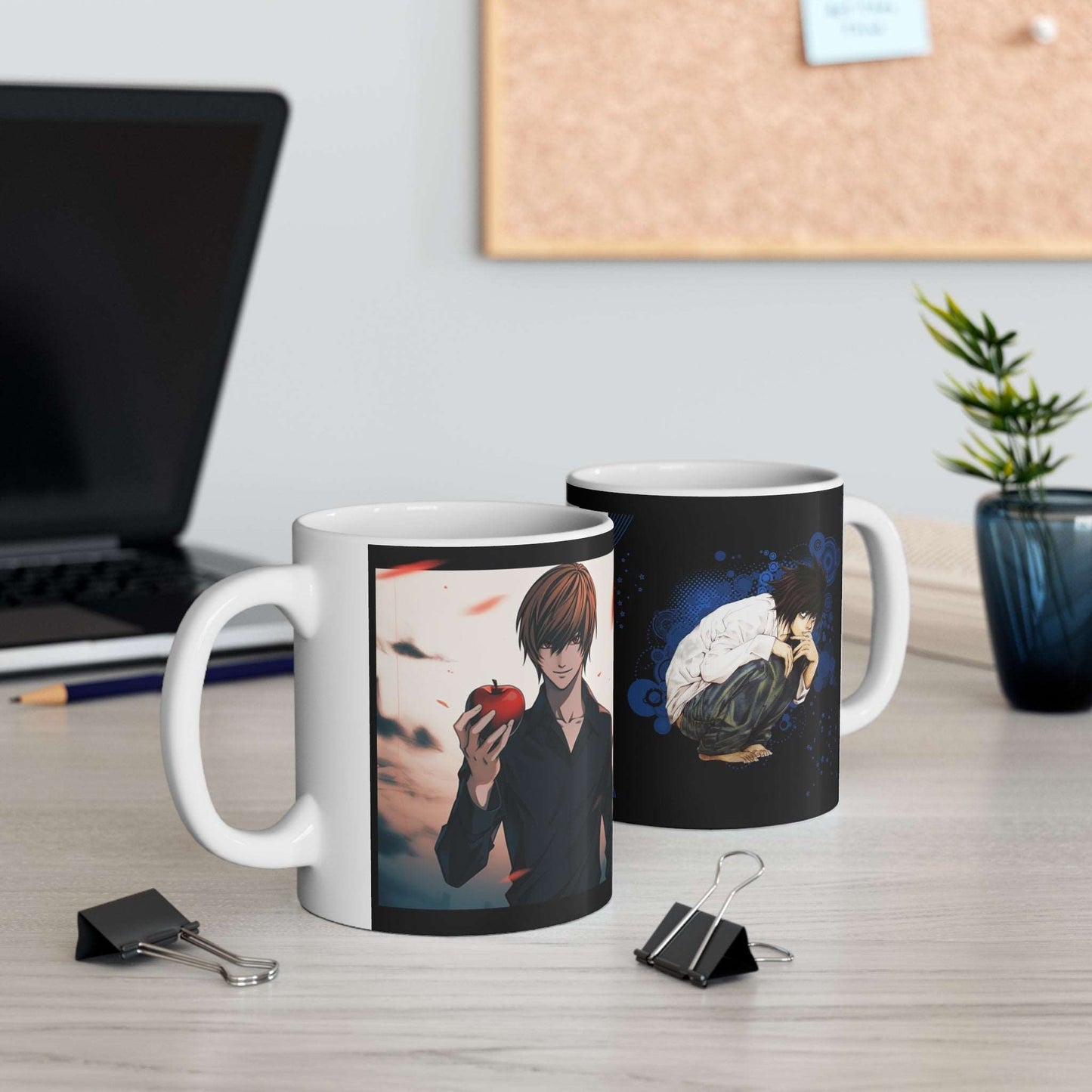 Death Note Mug - Light and L