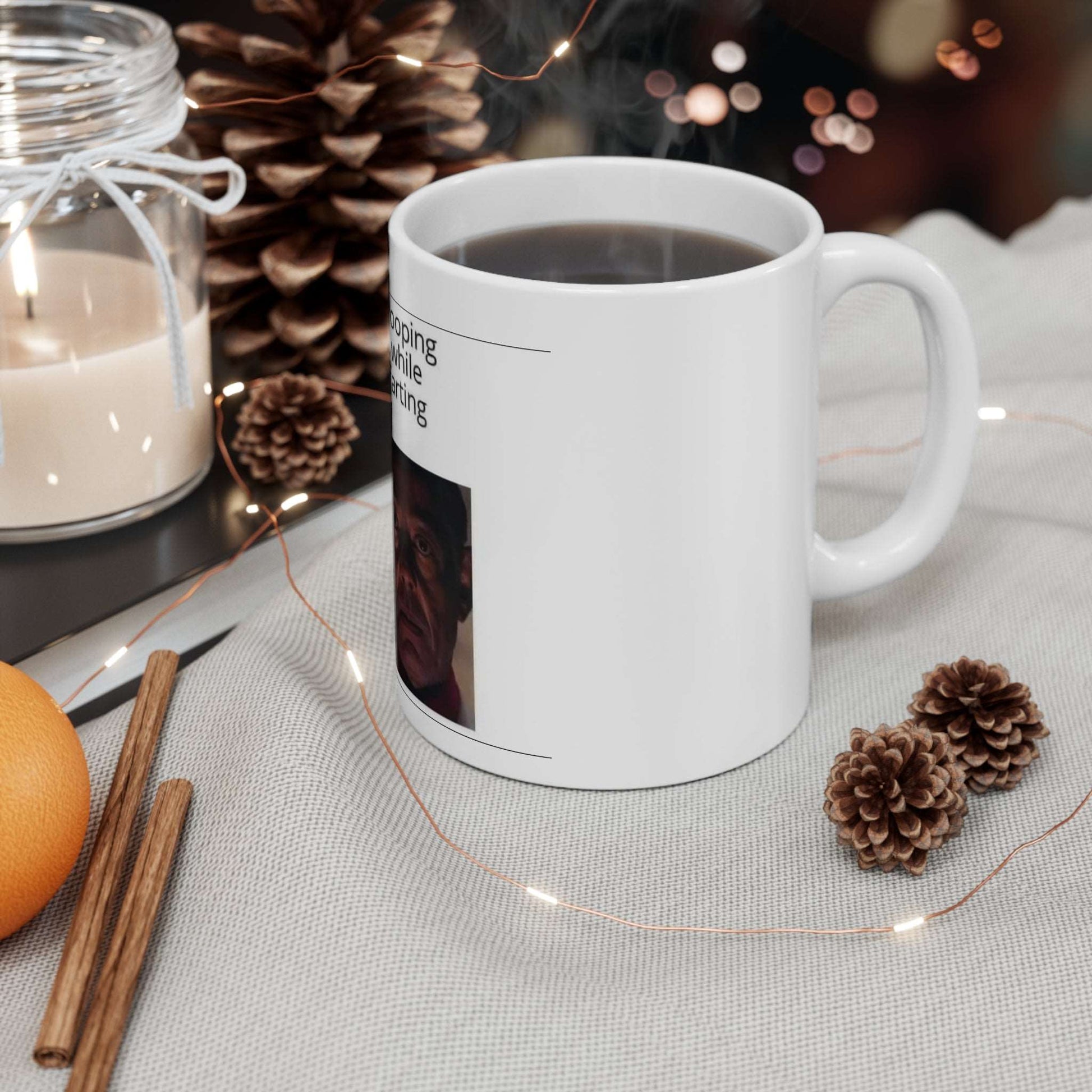 Farting While Pooping Coffee Mug