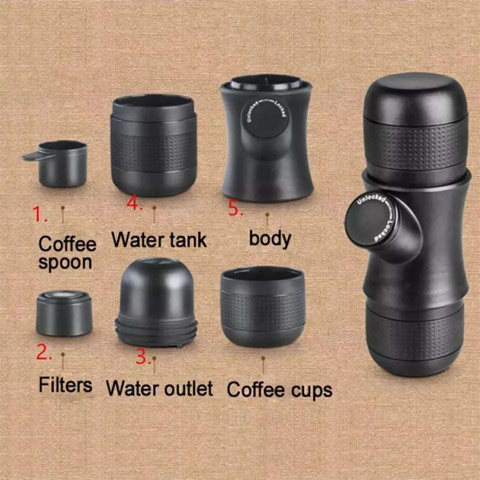 Portable Mini Manual Coffee Machine